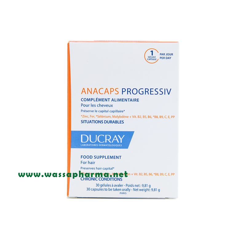 DUCRAY - ANACAPS PROGRESSIV GELULE B/30