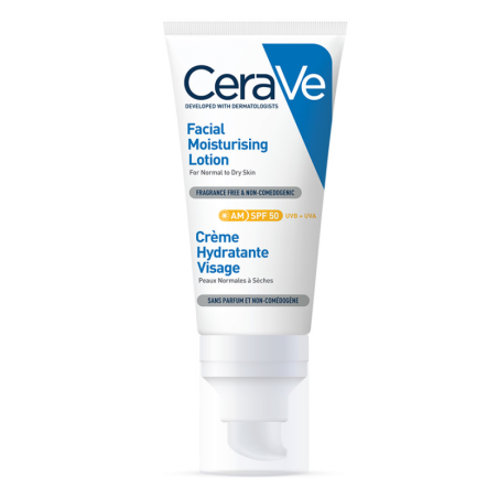 CERAVE HYDRATANT VISAGE SPF50 52ML