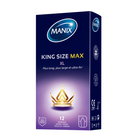 MANIX - KING SIZE MAX - P/12