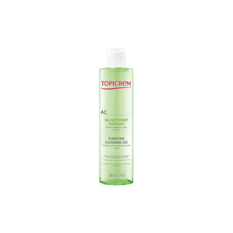 TOPICREM AC gel net purifiant 200ml