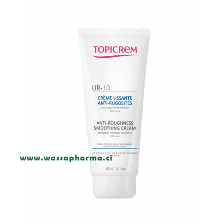 TOPICREM UR10 - Crème lissante Anti-Rugosite 200ML