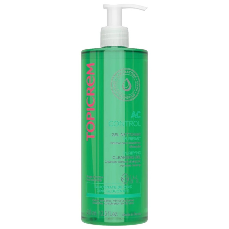 TOPICREM AC - GEL NETTOYANT PURIFIANT 400 ML