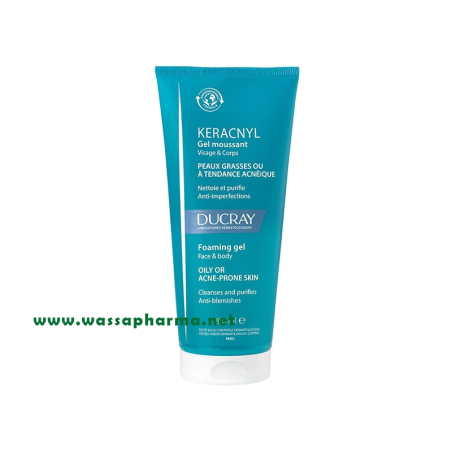 DUCRAY KERACNYL GEL MOUSSANT 200ML